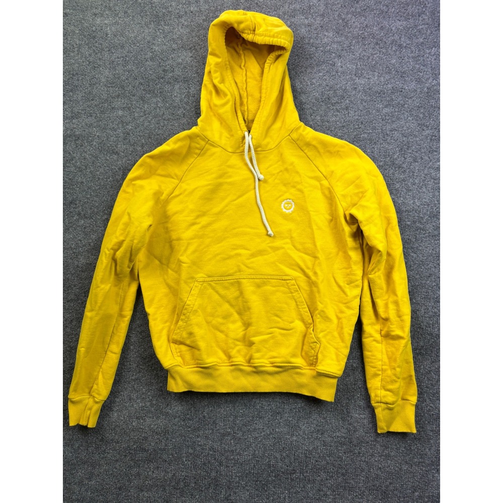 Big Bud Press Pullover Hoodie Unisex P Yellow Sun Logo Cotton Raglan Sweatshirt